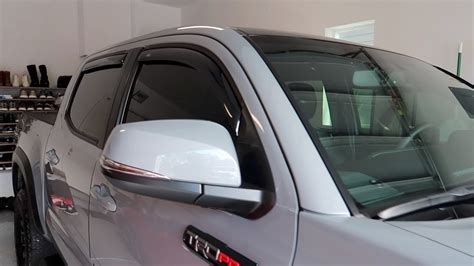 avs rain guards for toyota tacoma